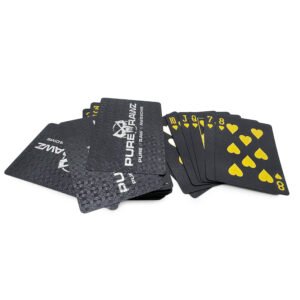 Black Foil Waterproof Playing Cards