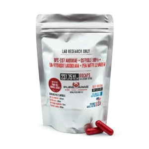 BPC-157 Arginine + Osthole 98% + 5a-hydroxy Laxogenin + PEA with Levagen Capsules
